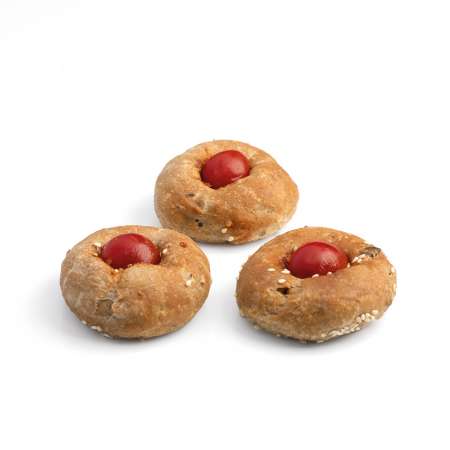 Pomodorino e semi di sesamo